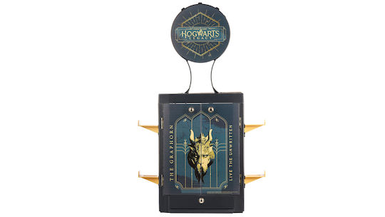 Numskull Gaming Locker Βάση για 4 χειριστήρια Hogwarts Legacy Μαύρη NS4265