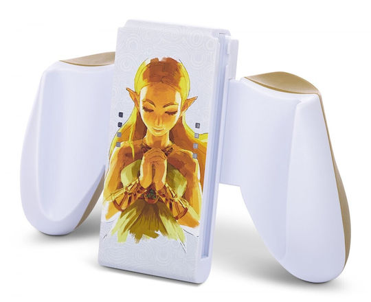 PowerA Hand Grip Χειριστηρίου για Switch σε Λευκό χρώμα
