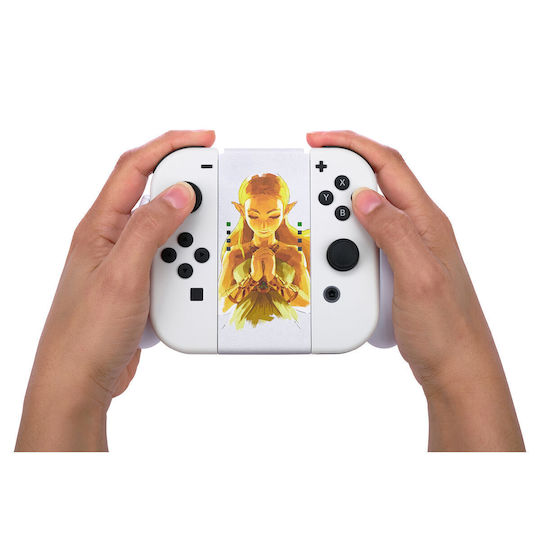 PowerA Hand Grip Χειριστηρίου για Switch σε Λευκό χρώμα