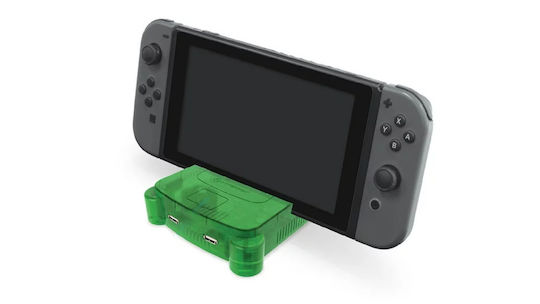 Hyperkin Retron S64 Konsole Dock Switch Limettengrün Nintendo Switch