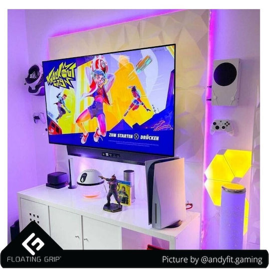Floating Grip Wall Mount Bundle & 2x Controllers Βάση Φόρτισης για 2 χειριστήρια Xbox Series X/S Λευκή