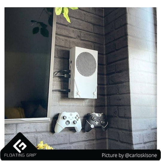 Floating Grip Wall Mount Bundle & 2x Controllers Βάση Φόρτισης για 2 χειριστήρια Xbox Series X/S Λευκή