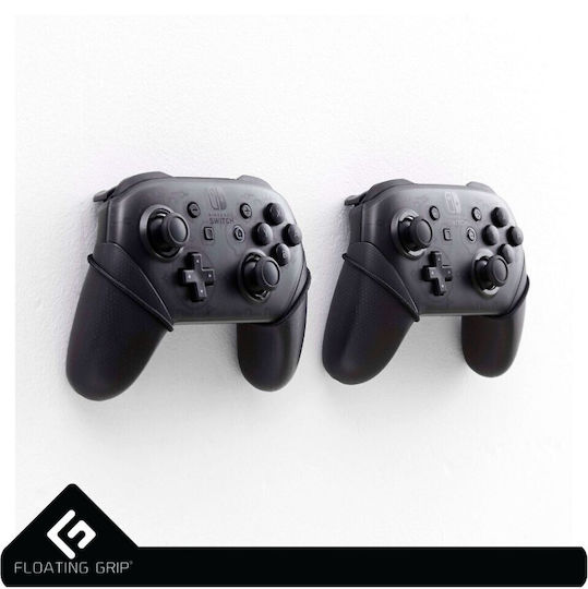 Floating Grip Smart Wall Mounts for 2x Controllers Βάση Φόρτισης για 2 χειριστήρια Switch Μαύρη 368043