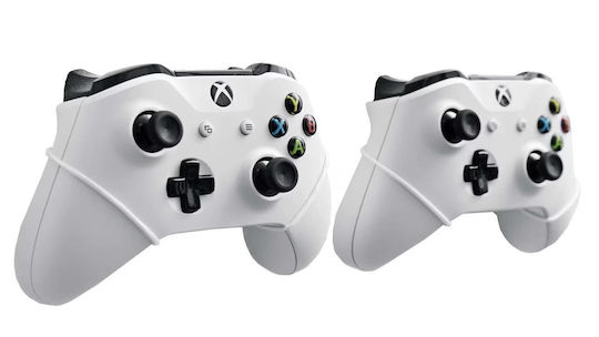 Floating Grip Wall Mount Bundle & 2x Controllers Βάση Φόρτισης για 2 χειριστήρια Xbox Series X/S Λευκή