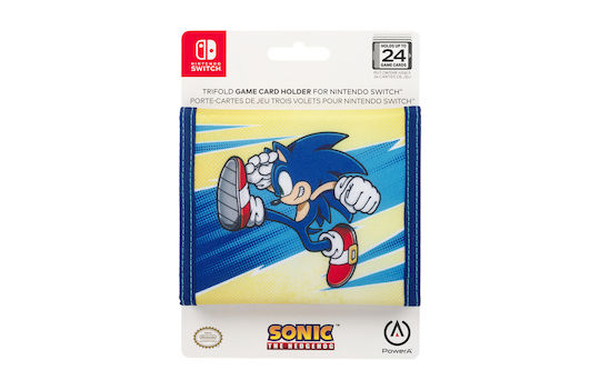 Trifold Game Card Holder Nintendo Switch Sonic Kick