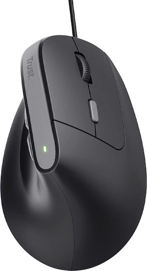 Trust Bayo II Wired Ergonomic Mouse Black