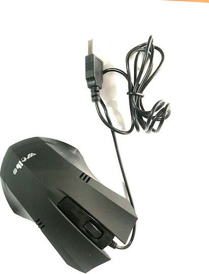 Weibo FC-201 Wired Mouse Black