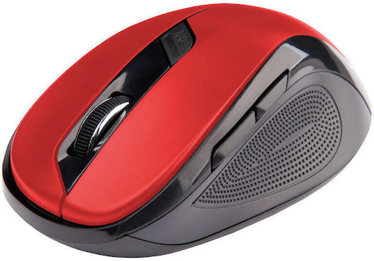 C-TECH WLM-02R Kabellos Maus Black/Red