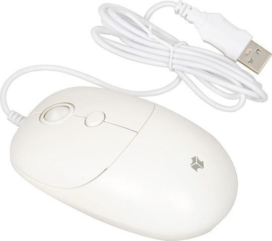 iBox i011 Verkabelt Maus Weiß
