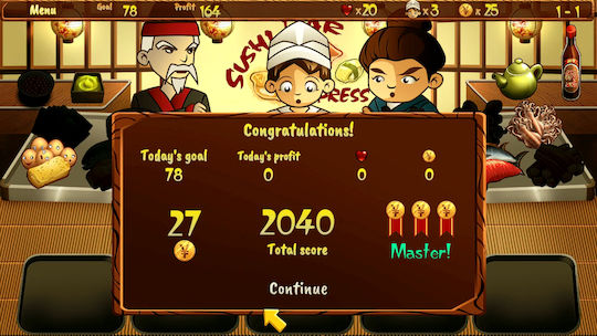 Sushi Bar Express Switch Game