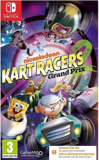 Nickelodeon Kart Racers 2: Grand Prix (Code In A Box) Switch-Spiel