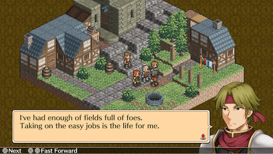 Mercenaries Saga Chronicles Switch Game