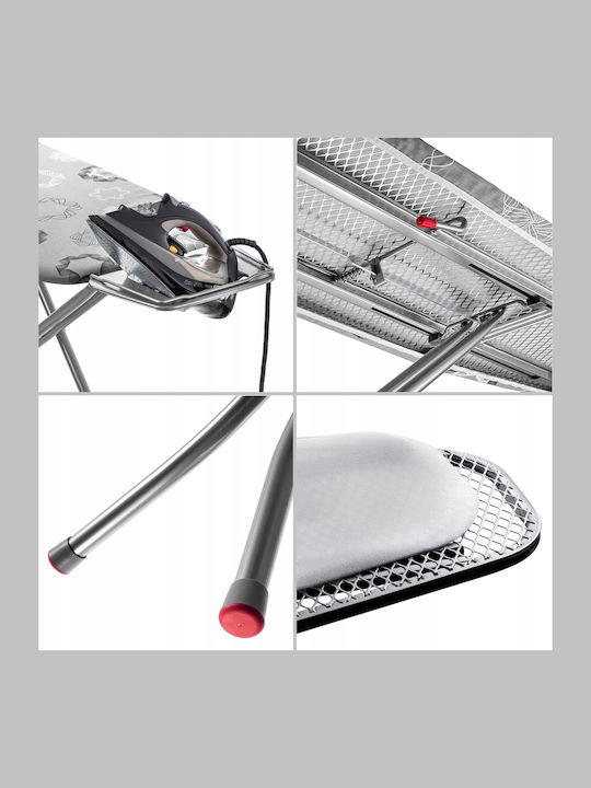 Kadax Masă de Călcat Pentru Fierul de Călcat cu Aburi Compactă 120x38cm