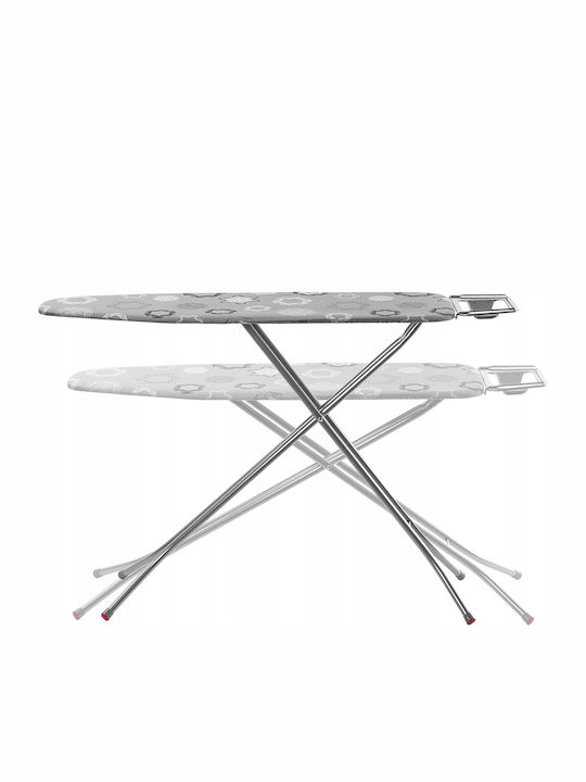 Kadax Masă de Călcat Pentru Fierul de Călcat cu Aburi Compactă 120x38cm