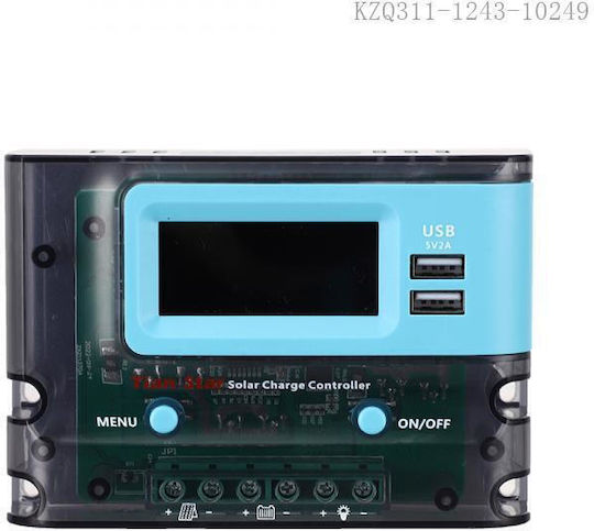 PWM Соларен контролер на заряд 12V 20Спецификация