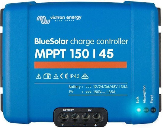 Victron Energy MPPT Solar Charge Controller BlueSolar MPPT 150/45 48V / 45A SCC115045222