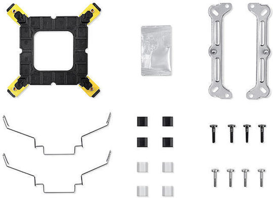 Jonsbo CR-1000 EVO CPU Kühlung für Socket 115x / 1700 / AM4 / AM5 mit ARGB Beleuchtung Weiß