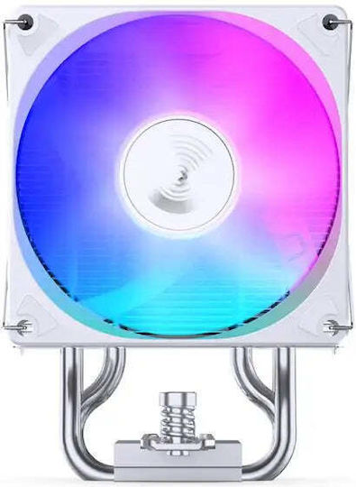 Jonsbo CR-1400 EVO Ψύκτρα Επεξεργαστή για Socket 115x/1700/AM4/AM5 με RGB Φωτισμό Λευκή