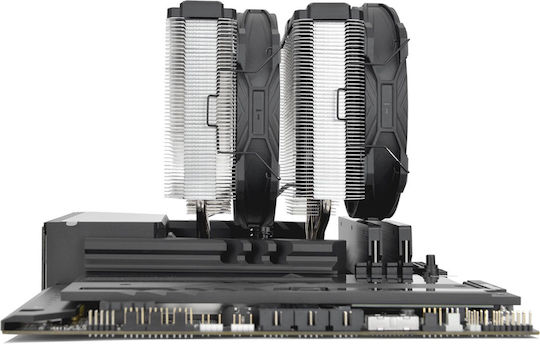 Thermaltake Toughair 710 Ψύκτρα Επεξεργαστή για Socket AM4/AM5/1200/115x/1700 Γκρι