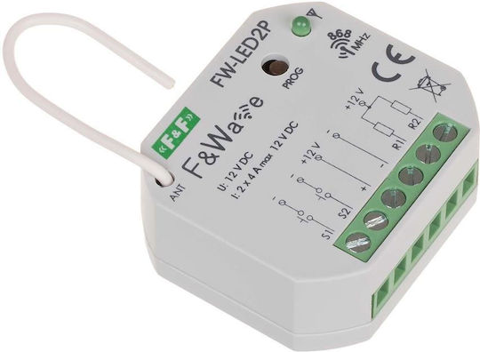 Radio Zweikanal-LED-Treiber 12V P T Montage 10-16V DC Fiwave FW-LED2P