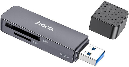 Hoco Card Reader Usb A 3.0 Hb45 Metal Gray