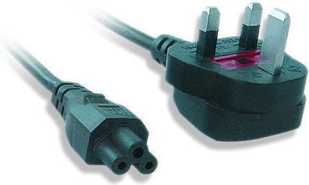 Cablexpert Power Cord 13a 6ft IEC C5 - Cable 1.8m Μαύρο PC-187-ML12
