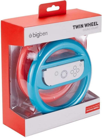 Joy-con Wheel Pair Blue & Red