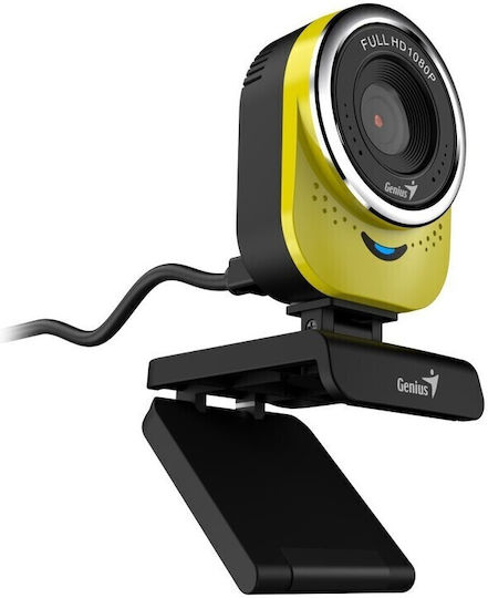 Genius Qcam 6000 Full HD 1080p Web Camera Yellow