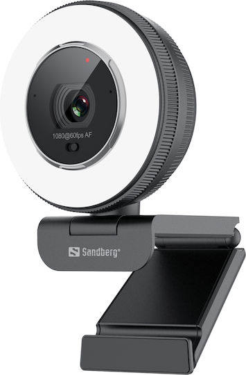 Sandberg Streamer Pro Elite 2K Web Camera with Autofocus White
