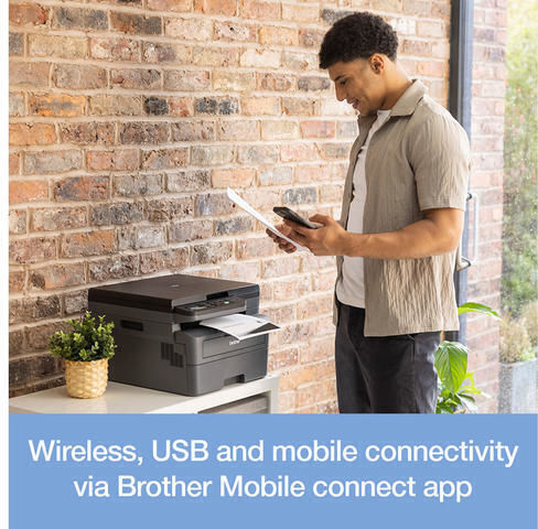 Brother DCP-L2622DW Цветен Многофункционален принтер Лазерен