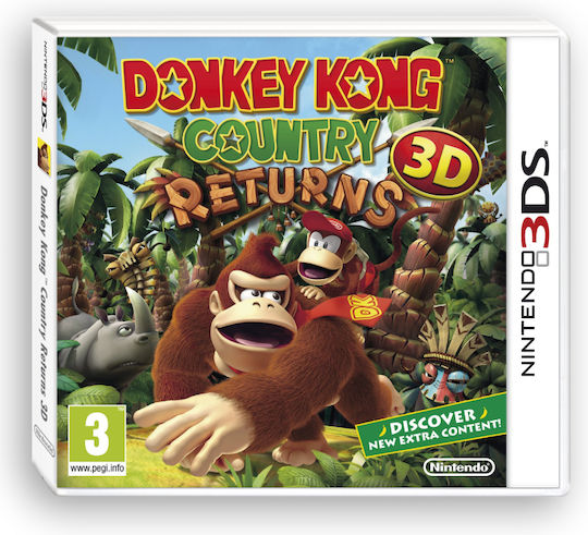 Donkey Kong Country Returns Nintendo Selects Edition 3DS Game