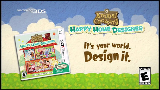 Animal Crossing Happy Home Designer & Amiibo Card Ediția Joc 3DS