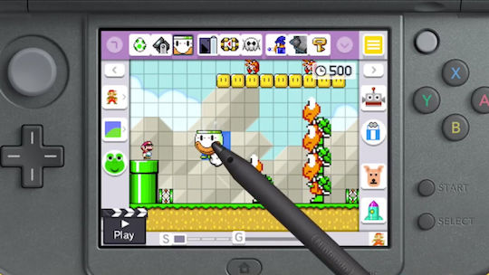 Super Mario Maker Nintendo Selects Edition 3DS Game