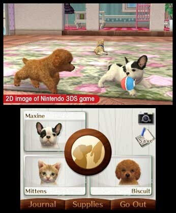 Nintendogs + Cats French Bulldog & New Friends Nintendo Selects Edition 3DS Game