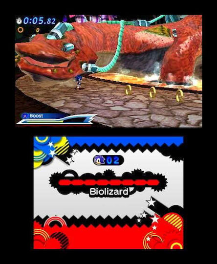Sonic Generations 3DS Game
