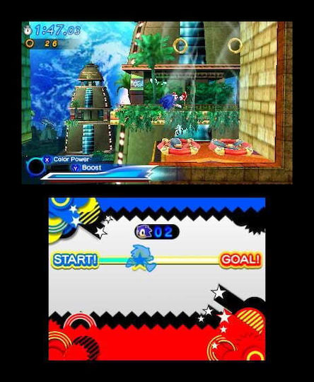 Sonic Generations 3DS Game