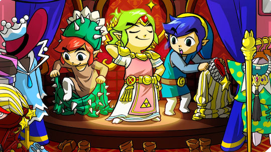 The Legend of Zelda TriForce Heroes 3DS Game