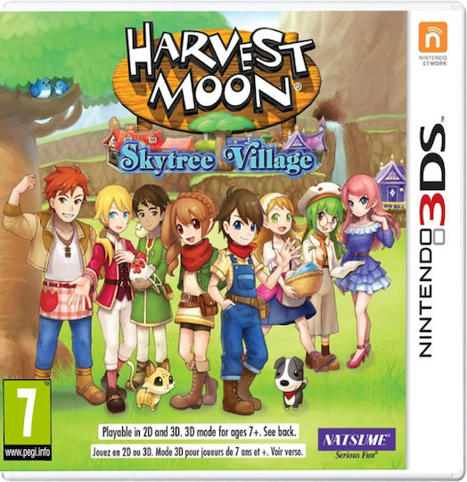 Harvest Moon Skytree Village 3DS Game