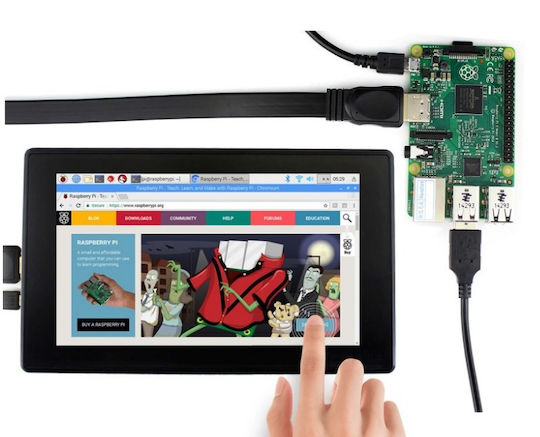 Waveshare 7" LCD Touch Screen (13857)