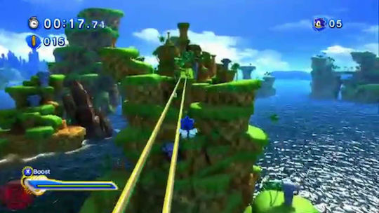 Sonic Generations 3DS Game