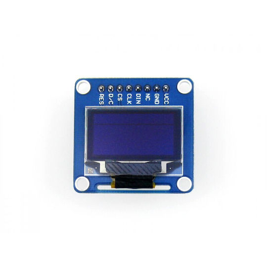 Waveshare 128x64 Oled Vertical Headers 0.96" OLED Screen 128x64 Character