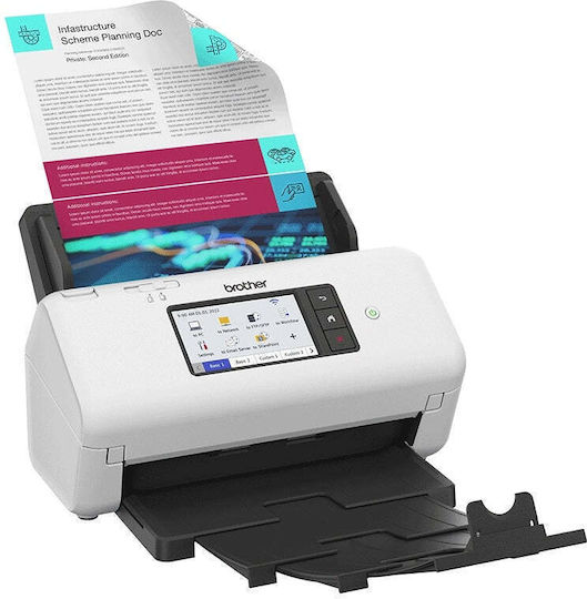 Brother ADS-4700W Sheetfed Scanner A4 with Wi-Fi
