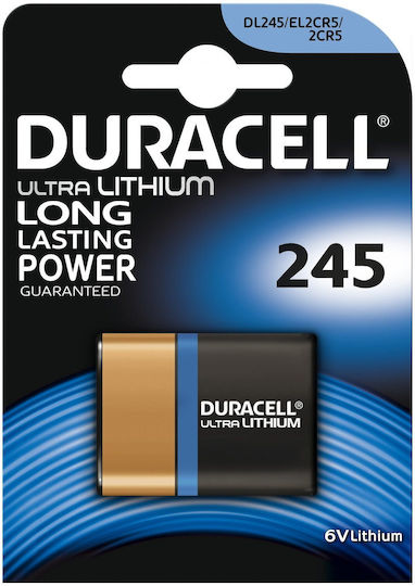 Duracell Ultra Μπαταρία Λιθίου 2CR5 6V Φωτογραφική (Block) 1τμχ