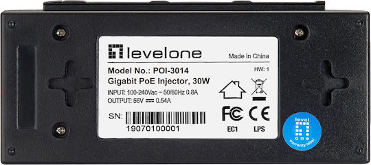 Level One POI-3014 PoE Injector