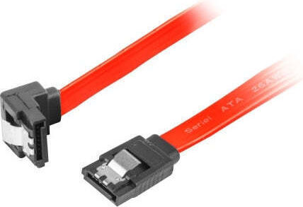 Lanberg 7-Pin SATA II - 7-Pin SATA II Kabel 50cm Rot (CA-SASA-13CC-0050-R)
