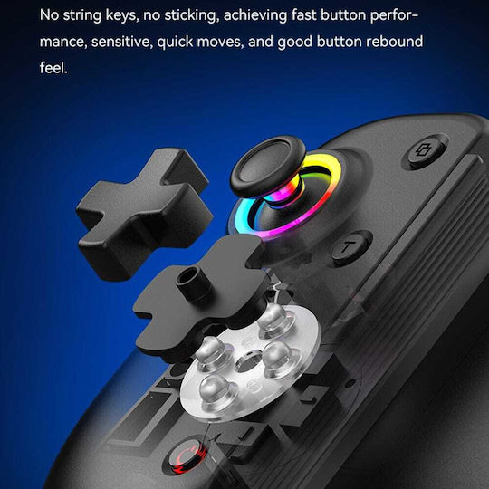 Techsuit BSP-D8 Pro Kabellos Gamepad für Android Weiß