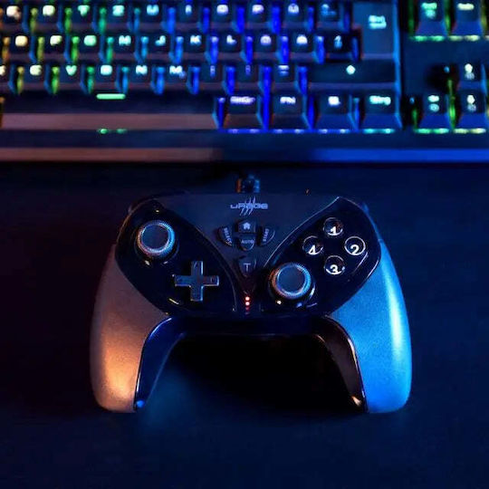 HAMA Vendetta 300 Unleashed Kabellos Gamepad für PC Schwarz