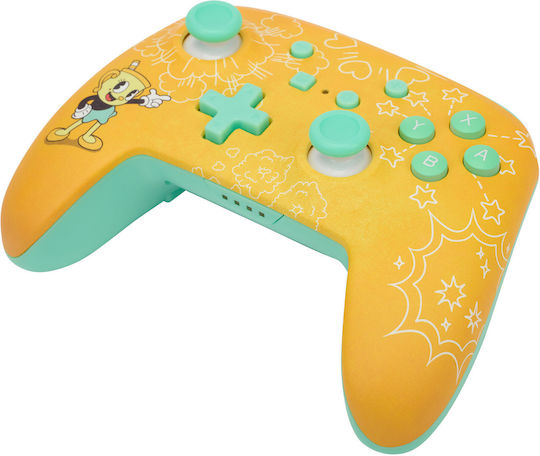 PowerA 1517539-01 Ασύρματο Gamepad για Switch Κίτρινο