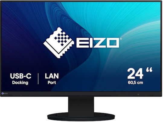 Eizo EV2490-BK IPS Monitor 23.8" FHD 1920x1080 με Χρόνο Απόκρισης 5ms GTG