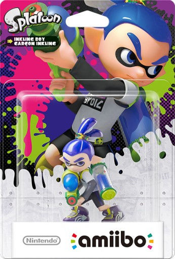 Nintendo Amiibo Splatoon - Inkling Boy Neon Green